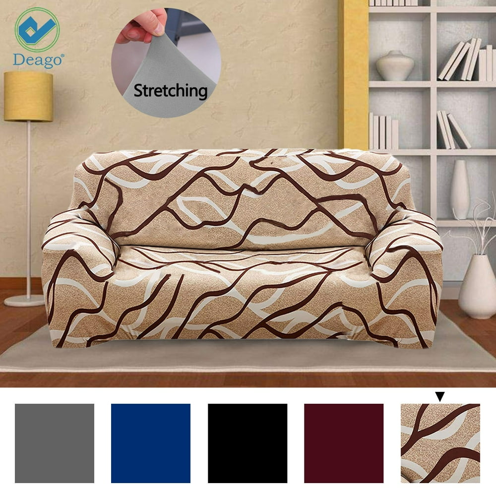 Deago Modern Sofa Slipcover Fitted Stretch Couch Stylish Sofa Cover
