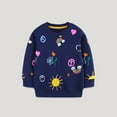 thumbnail image 3 of Sweatshirts For Boys Size 8 Girls' Hoodie Fashion Printed Children's Sweatshirt Knitted Crew Neck Base Kid's Fall Fashion Hoodies & Sweatshirts 4-5 Years, 3 of 5