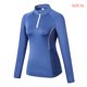 thumbnail image 4 of Qarigey Ropa interior térmica para mujer, ropa interior cálida para mantener el calor, invierno, otoño, manga larga, secado rápido, Prendas para la parte del cuerpo Azul claro SG, 4 of 6