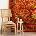 thumbnail image 2 of Popular Handicrafts Tapestry Wall Hanging Tree of Life Hippie Mandala Bohemian Hippy Kaleidoscopic Intricate Floral Design Indian Tapestries Bedspread, 2 of 8