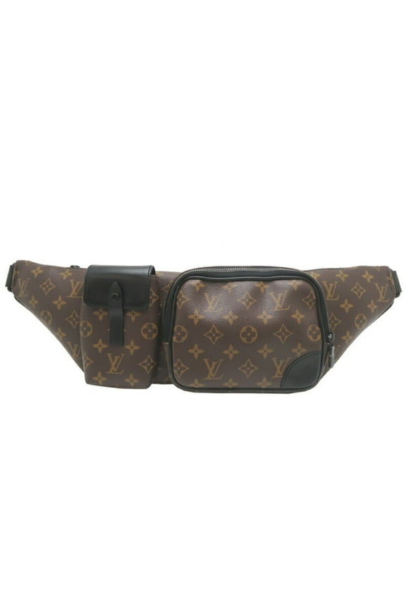 Pre-Owned Louis Vuitton Christopher Bumbag Men's Waist Bag M45337 Monogram Macassar... (Good)