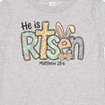 thumbnail image 4 of Inktastic He is Risen Easter Bunny Cross Boys or Girls Baby T-Shirt, 4 of 5