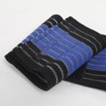 thumbnail image 2 of Muñequera deportiva Vendaje de compresión elaborado ajustable Brace Wrap Barra de culturismo Soporte de esguinces Recuperación del cuerpo Accesorios para máquinas de ejercicios negro+azul NO4 Advancent HW1149-06, 2 of 6