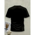 thumbnail image 2 of T-Shirt Mode Imprimé 3D pour Hommes, Polyester Col Rond Décontracté, Tissu Tricoté Coupe Régulière avec Légère Élasticité, avec Humour Grincheux pour Adulte, Hommes, Femmes, Adolescent, Adolescent, 2 of 5