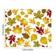 thumbnail image 3 of ¡Oferta! Decoración otoñal de Dainzusyful, manta otoñal para el Festival de Acción de Gracias, calabaza de peluche otoñal, manta de lana de felpa para picnic, manta navideña con hojas naranjas y, 3 of 4