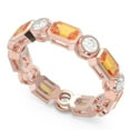 thumbnail image 2 of 5.00 Ct New Natural Diamond Citrine Gemstone Anniversary Eternity Band for her Solid 14K Rose Gold Size 6.5 by Diamond-Capitals, 2 of 8