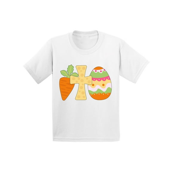 Happy Easter Toddlers Clothing for Girls Boys Age 2-6 Years Old Kids Novlety Tees Christian Cross Easter 2021 Outfit
