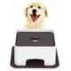 thumbnail image 1 of BRILLAR Mesa de alimentación de plástico ajustable para mascotas con almohadilla de silicona antideslizante para perros pequeños y gatos (tamaño pequeño), 1 of 5