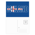thumbnail image 1 of Iceland Country Flag Name Postcard Set Birthday Mailing Thanks Greeting Card, 1 of 3
