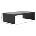 thumbnail image 3 of Safavieh Couture Tawney Wood Modern Coffee Table, Black, 3 of 10