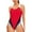 Red, variant on YEAHITCH Female Swimsuit,Juniors Swimsuit,Clearance Swimsuit,One-Piece,Mid WaistBlack,4XL (US:16)
