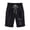 Black, variant on Womens Short Shorts for Women Women Printed Elastic Waist Drawstring with Casual Pockets Shorts Evergreen Light Blue 2XL