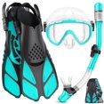 thumbnail image 1 of Equipo de Snorkel Ubekezele 4 en 1 para Adultos con Bolsa de Viaje, 1 of 7