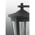 thumbnail image 5 of Progress Lighting East Haven 1-Light LED Outdoor Post Lantern in Black with Seeded Glass Shade, 5 of 6