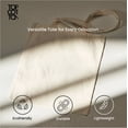 thumbnail image 4 of Top Cotton Pack of 12 – 100% Cotton Reusable Tote Bags – Bulk Grocery, Shopping, DIY, Beach & Gift Use (Natural), 4 of 6