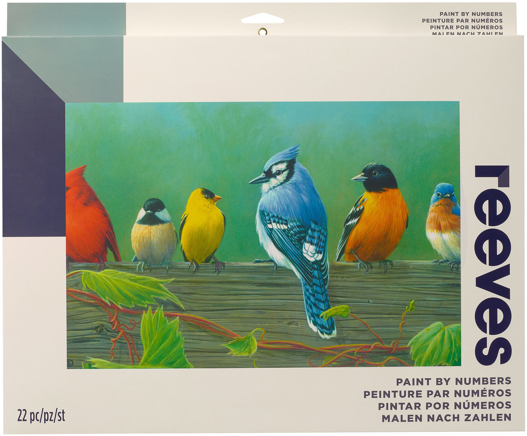 Paint By Number Kit Artist's Collection 12"X16"Rail Birds Walmart