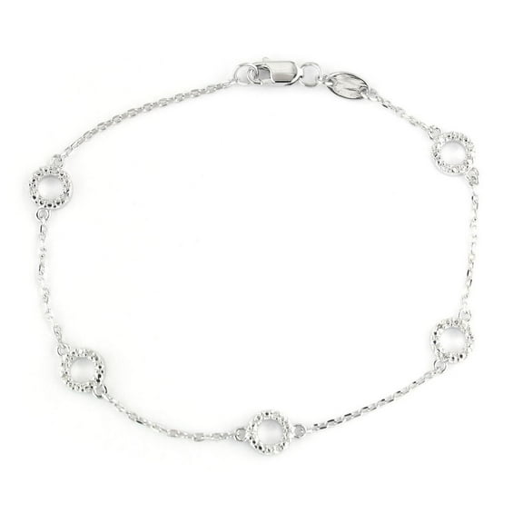 Diamond Silver Bracelet