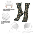 thumbnail image 3 of Fuzoiu Cigar Print Crew Socks,Casual Athletic Gym LightWeight Thin Socks,Casual Crew Socks for Men Woman,Calf Length Crew Socks, 3 of 7