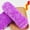 Purple, variant on Xiao Hua pink gray velvet yarn, 2 rolls (95 grams per roll) - premium plush yarn, soft velvet yarn, and fluffy chenille yarn, suitable for DIY crafts, comfortable blankets, and home decor