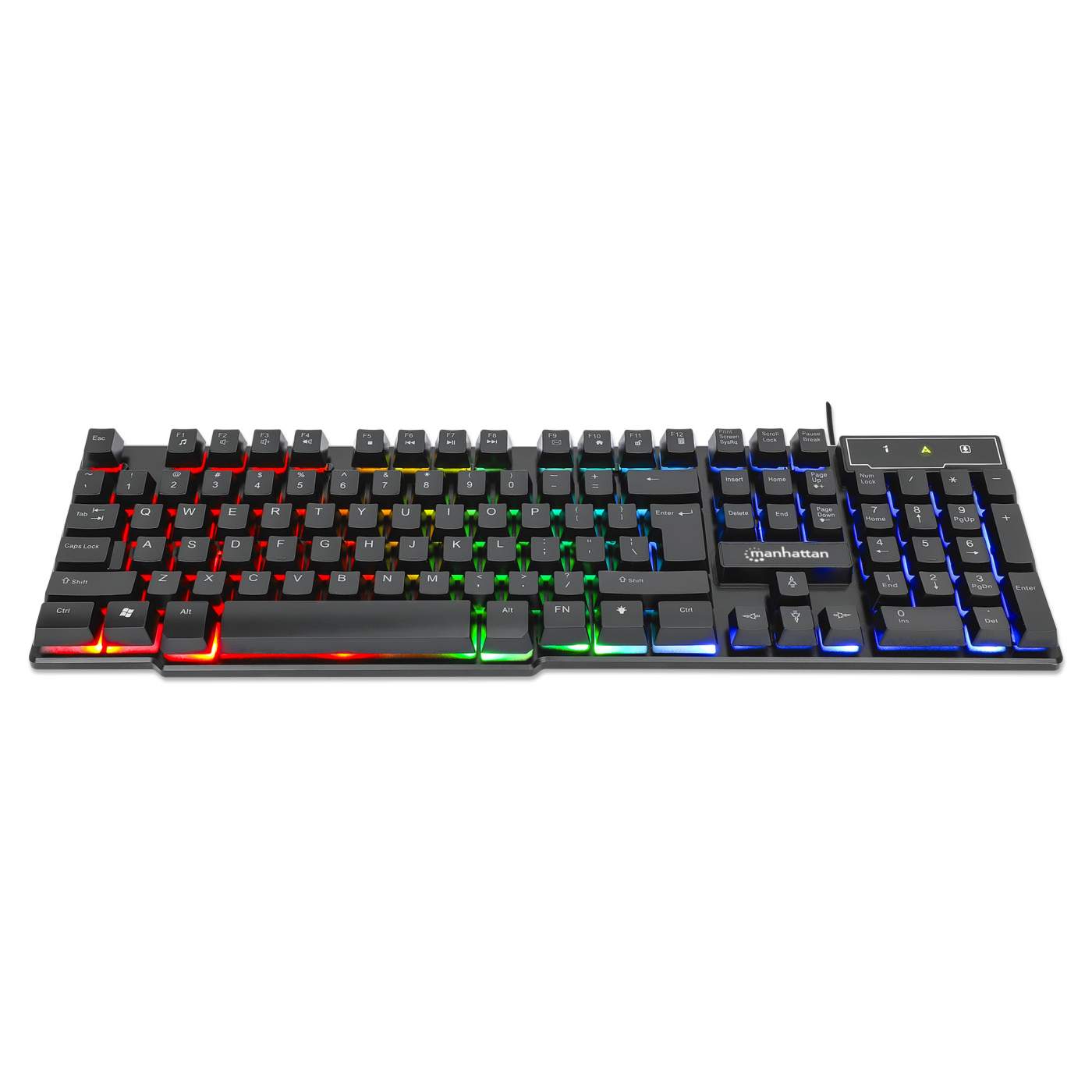 Manhattan RGB LED Wired Gaming Keyboard photo 8