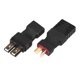 thumbnail image 2 of 2 uds conector T hembra a TRX macho 2 uds conector T macho a TRX hembra conectores adaptador de enchufe RC, 2 of 8