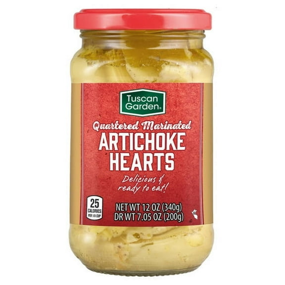 Tuscan Garden Quartered Marinated Artichoke Hearts, 12 oz