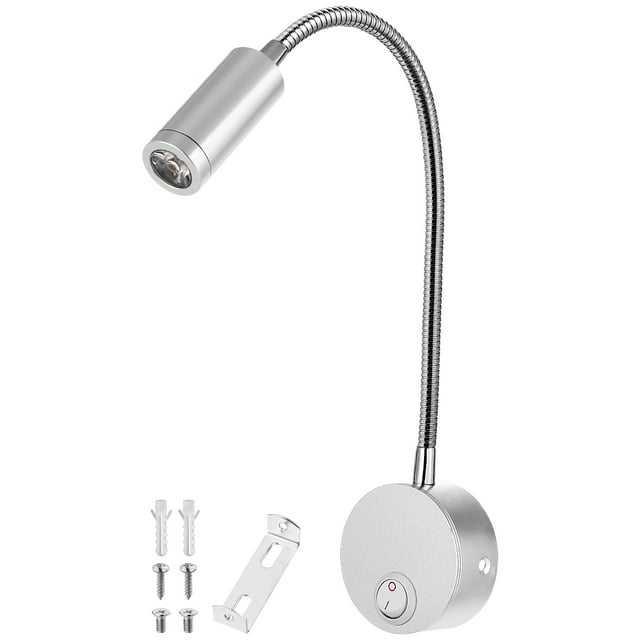 MasteelfCA Mobestech Aluminium Blanc Chaud LED Applique Murale AC 85-265V Bras Flexible