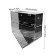 thumbnail image 4 of Vitrina de Béisbol de 7 Agujeros, Gabinete Montado en la Pared a Prueba de Polvo Estante de Exhibición de Almacenamiento de Bolas con Tapa de Sellado Magnético para, 4 of 9