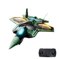 thumbnail image 1 of 2.4GHz Green Remote Control Fighter with 1503 Brushless Motor, 7.4V 2000mAh Battery for 18-Min Flight, EPP Material & Optical Flow Hover, Includes Remote, Charging Cable, and Accessories - Single, 1 of 5