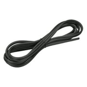 Uxcell 5M/16.4Ft Rubber Window Screen Spline Sealing Strip, 5mm OD Black, 2 in 1 Combine Type