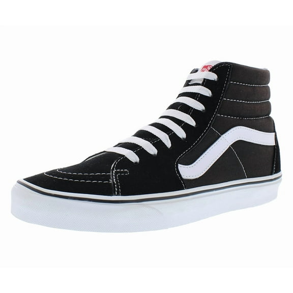 Vans unisex SK8-Hi Core Classics Black/White Sneaker Men's 6.5, Women's 8 Medium