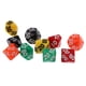 thumbnail image 2 of Pack 10pcs Dados Acrílico D00-90 Corta D \u0026 D Juguetes Partido CUTICAT Dado, 2 of 8