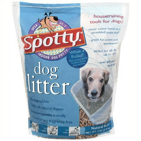 Spotty: Natural Scent Dog Litter, 12 Lb