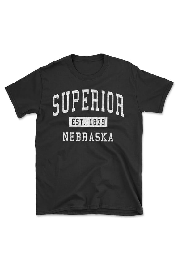 Superior Nebraska Classic Established Men's Cotton T-Shirt