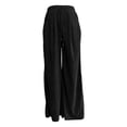 thumbnail image 7 of Women's Pants Fashion Casual Pants For Women Lazy Style High Waisted Casual Versatile Drape Wide Leg, 7 of 7