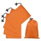 thumbnail image 1 of Uxcell 5Pcs Bolsa con Cordón de Poliéster 210D, Bolsa de Almacenamiento de Viaje Impermeable Plegable de 6 x 8 Pulgadas, Naranja, 1 of 7