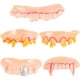 thumbnail image 2 of 5 piezas de dientes artificiales divertidos y extravagantes, dentadura postiza, juguete de utilería para Halloween, Pascua y baile de máscaras (forma aleatoria)., 2 of 6