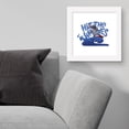 thumbnail image 4 of Gallery Pops Disney Lilo & Stich (2025) - Stitch Hit The Waves Wall Art, White Framed Version, 12" x 12", 4 of 5