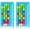 2pcs, variant on Mini Color Stack Game – Travel Size Fast-Paced Color Match Stacking Challenge with 40 Color Rings, Portable Brain Teaser
