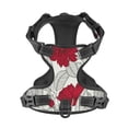thumbnail image 4 of Lsque Leaves And Anemone Dog Harness, No-Pull Pet Harness with 2 Leash Clips, Adjustable Soft Padded Dog Vest with Easy Control Handle for Large Dogs-Small, 4 of 9