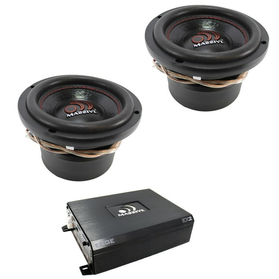 2 x DS18 Hydro 6.5" 1800W 4 Ohm RGB LED Marine Tower Speakers NXL-X6TPNEO/RD