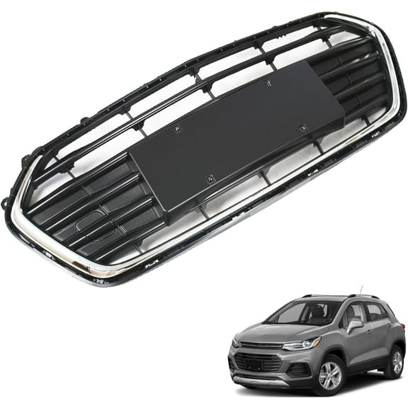 SHZAITOR Black Front Bumper Lower Grille Replacement for 2017-2020 Trax Sport Utility 4-Door 42537706