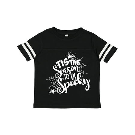 

Inktastic Halloween Tis the Season to Be Spooky Spiders and Web Gift Toddler Boy or Toddler Girl T-Shirt