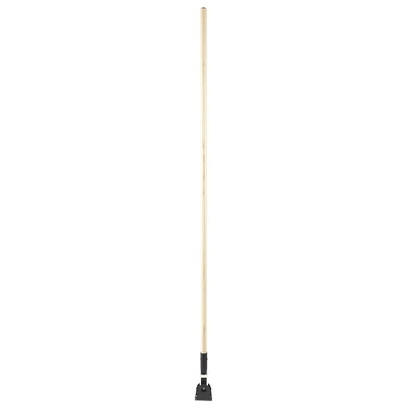 Mango de Madera Dura Rubbermaid Commercial Snap-On, 60 Pulgadas, Compatible con Armazones