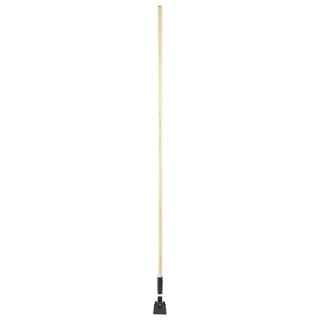 Mango de Madera Dura Rubbermaid Commercial Snap-On, 60 Pulgadas, Compatible con Armazones