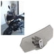 thumbnail image 5 of Deflector de viento para parabrisas de motocicleta ajustable con flujo de aire Universal (negro), 5 of 9