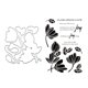 thumbnail image 1 of Wdftyju Patrón de flores Troqueles de corte de papel Plantilla de metal Sello de silicona Molde de sello (3115) Wdftyju 5up8rj7jc6zz9sm2D04, 1 of 8