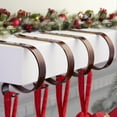 thumbnail image 1 of Nrdde Christmas Stocking Holders for Mantle Set 4,Lightweight Stocking Holder No-Slip, 1 of 5