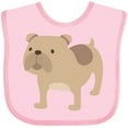 thumbnail image 3 of Inktastic Bulldog Boys or Girls Baby Bib, 3 of 4