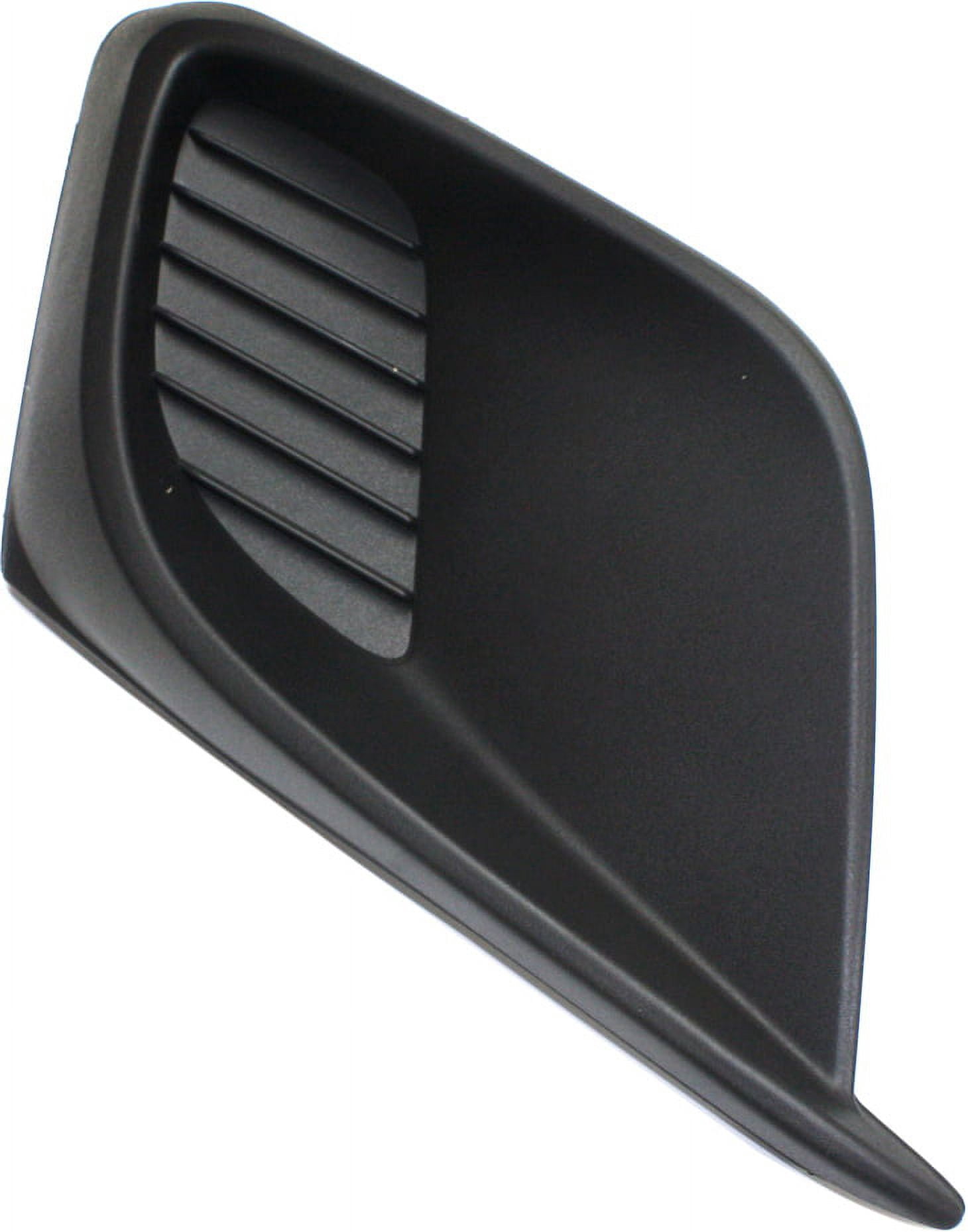 Fog Light Cover Compatible with 2014-2016 Mazda 3 Sport Left Driver Textured Black